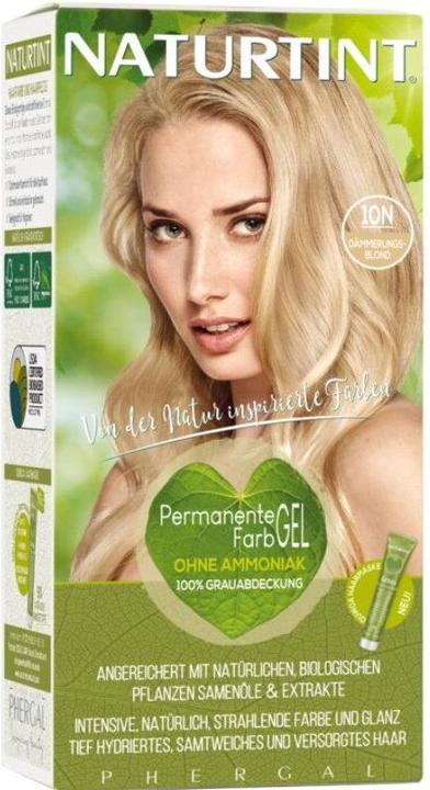 Naturtint Permanentes Haarfarbegel 10N Dämmerungsblond ohne Ammoniak (10N Dämmerungsblond ohne Ammoniak)