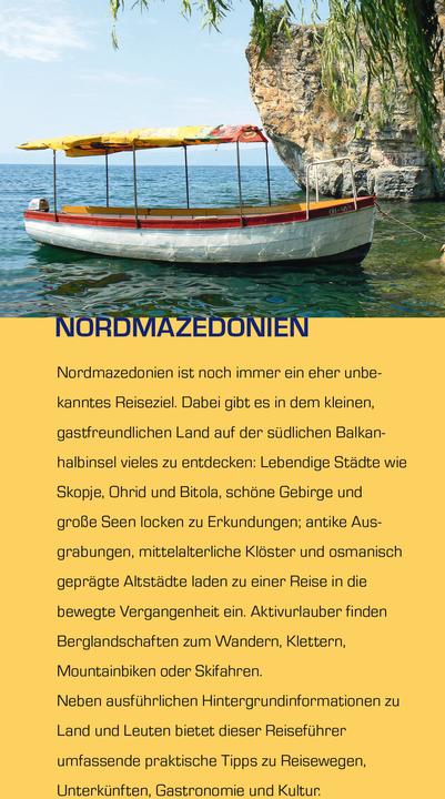 Immagine prodotto Reiseführer Nordmazedonien (Tedesco, Filina di Oppeln, 2019)
