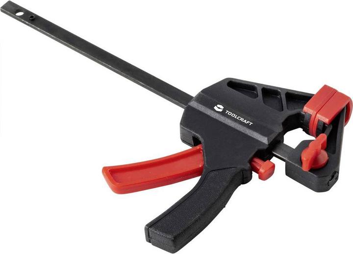 Toolcraft Met één hand vast te klemmen (100 mm)