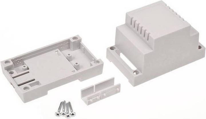 Produktbild Tru Components TC-7910728 Hutschienen-Gehäuse 53 x 89 x 65 ABS-V0 Grau 1 St. (Gehäuse)