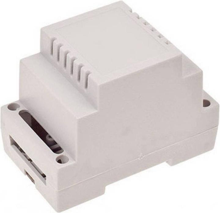Produktbild Tru Components TC-7910728 Hutschienen-Gehäuse 53 x 89 x 65 ABS-V0 Grau 1 St. (Gehäuse)