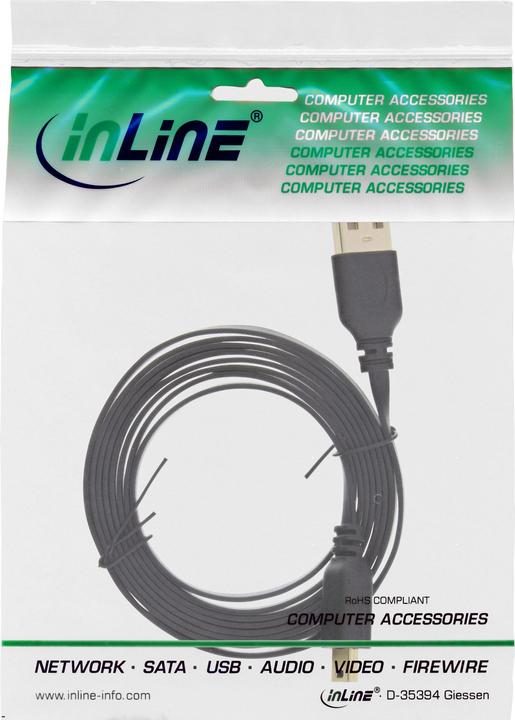 Immagine prodotto InLine USB A — Mini B (2 m, USB 2.0)