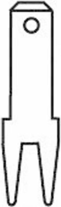 Actual product image Vogt Verbindungstechnik Flat plug