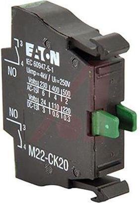 Image du produit Eaton 2 N.O. BLOC DE CONTACT 22.5 MM