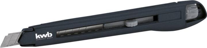 Actual product image kwb Interlock snap-off blade knife with rotary knob, 9 mm (Cutters)