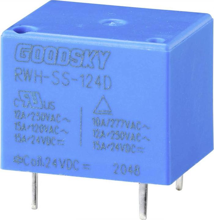 Goodsky Relais d'impression 24 v série Rwh 12a SPDT