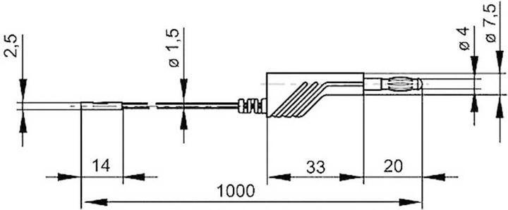 Image du produit Hirschmann Test & Measurement Pince crocodile, 2 mm MA 1