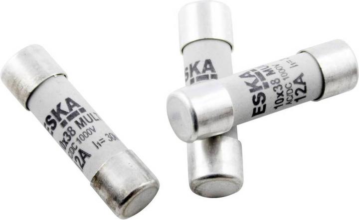 Produktbild ESKA G-Sicherungseinsatz 10.3 x 38 mm flink (Feinsicherung, 8 A, Flink)