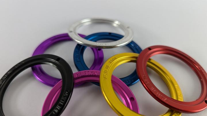 Produktbild White Industries Singlespeed Freilaufritzel Lockring 17-22 Z., 17/19 Z., 20/22 Z., pink (22)
