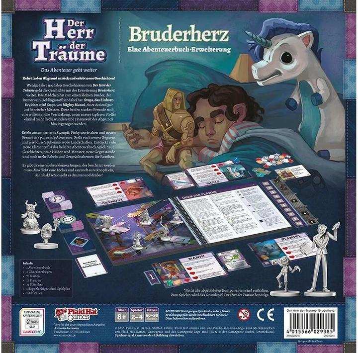 Produktbild Plaid Hat Games Familienspiel Der Herr der Träume - Bruderherz (Deutsch)