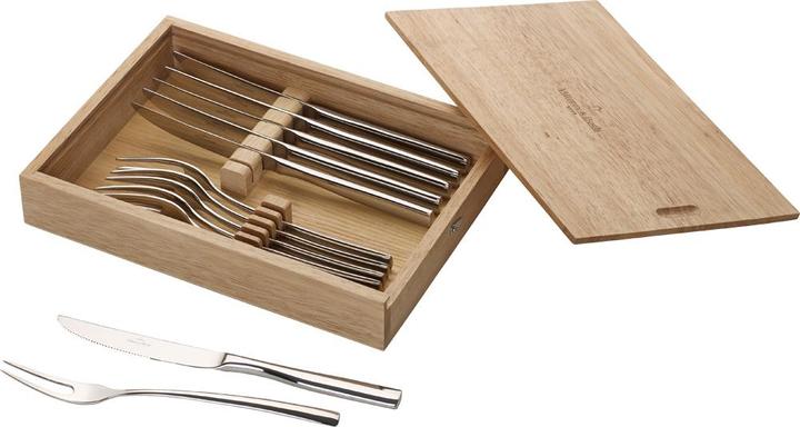 Steakbesteck Set 12 tlg. Piemont (12 Pezzo/i, Set di posate)
