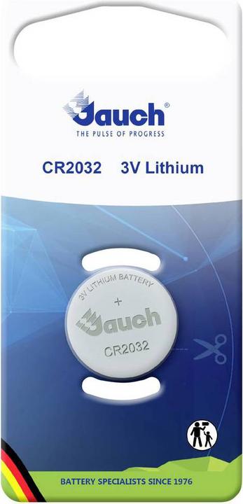 Actual product image Jauch Lithium button cell (1 pcs., CR2032, 240 mAh)