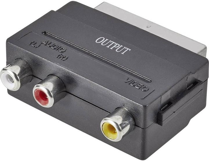 Actual product image SpeaKa Professional Speaka SCART Cinch Adapter Output