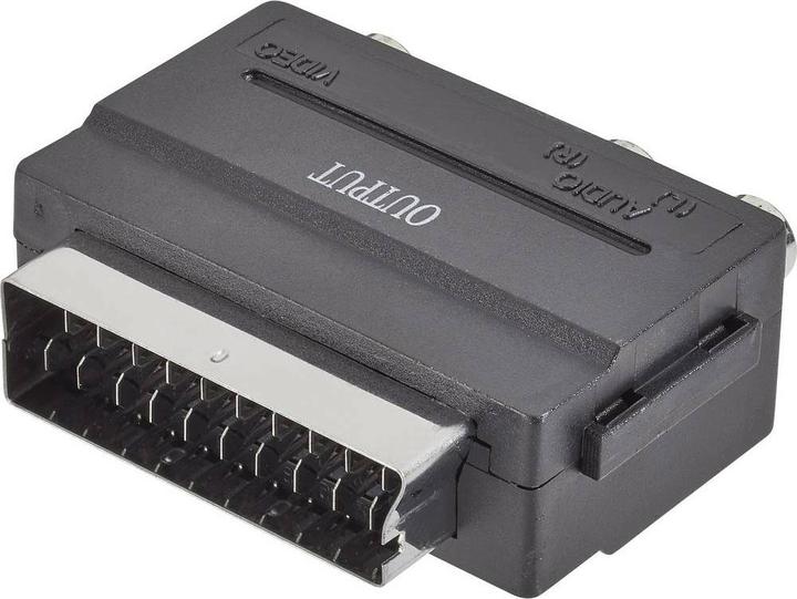 Actual product image SpeaKa Professional Speaka SCART Cinch Adapter Output