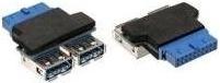 Actual product image InLine Adapter internal USB 3.0 to external USB 3.0 - board (USB 3.0, 5 cm)