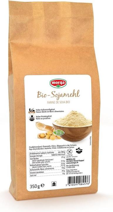 Immagine prodotto Morga Farina di soia senza glutine biologica (350 g)