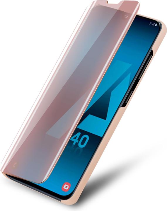 Actual product image Cadorabo Book Smart View Mirror Cover (Samsung Galaxy A40)