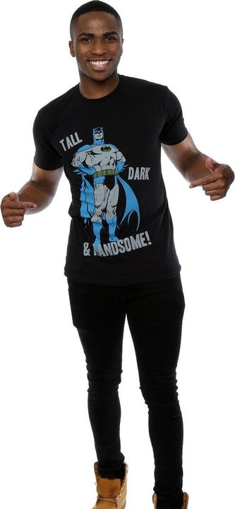 Actual product image Mens Batman Tall Dark And Handsome T-Shirt (M)