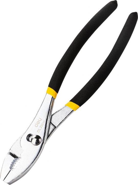 Actual product image Deli Tools Slip Joint Pliers EDL25510 10" (black&yellow) (254 mm)