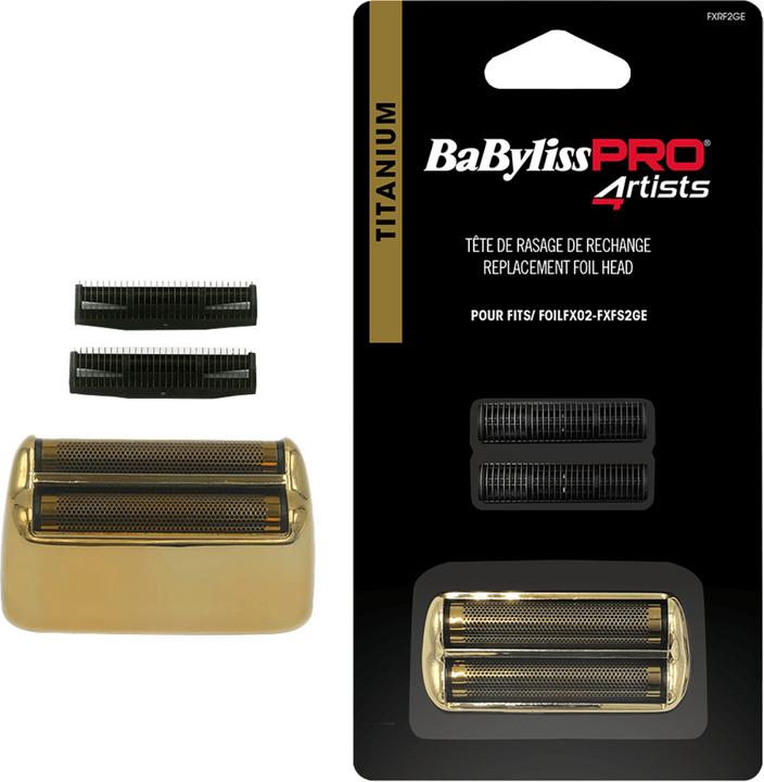 Produktbild BaByliss Pro 4 Artists FXRF2GE Rasierkopf 2 Gold (2 x)
