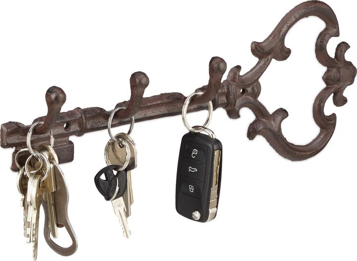 Actual product image Relaxdays Hook bar (33 x 4.5 x 12.5 cm)