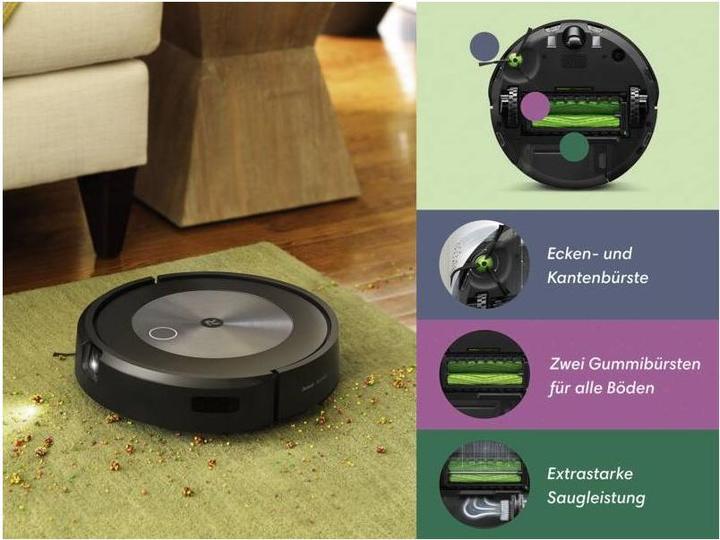 Produktbild iRobot Roomba j7+ (Saugroboter)