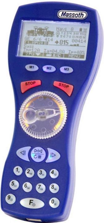 Massoth Radio handheld controller DiMAX Navigator 2.4GHz