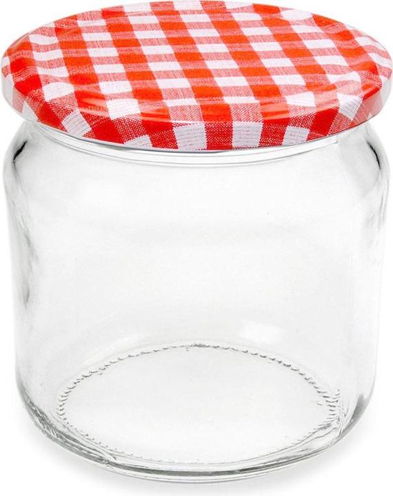 Produktbild BigBuy 24er-Set 50ml EINMACHGLÄSER Einmachglas Konfitürenglas GLAS RUND (24 Stk., 0.05 l)