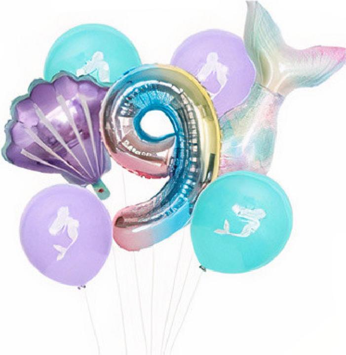Immagine prodotto Set di palloncini - Sirena - 9