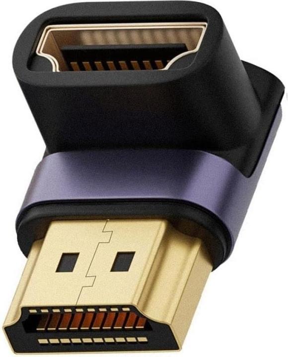 Produktbild PowerGuard HDMI auf HDMI 2.1 8K 90-Grad Winkel Down Adapter (HDMI)