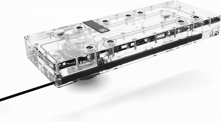 Produktbild Alphacool PUM Core Distro Plate O11 Dynamic Evo/XL mit Apex VPP Pumpe