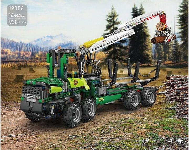 Immagine prodotto Mould King Macchina forestale pneumatica