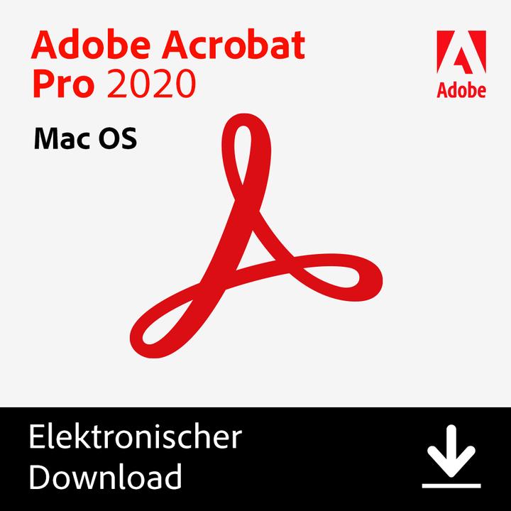Image du produit Adobe Acrobat Pro 2020 (1 Utilisateur, 1 Périphériques/Utilisateurs, Illimité)