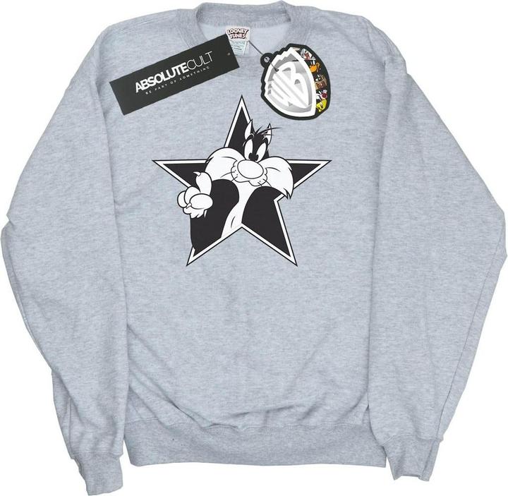 Looney Tunes Sylvester Mono Star Sweatshirt
