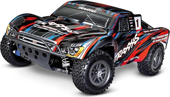 Actual product image Traxxas SLASH 4X4 BL2S RED 1/10 SHORT-COURSE RTR WITHOUT BATTERY/CHARGER (RTR Ready-to-Run)