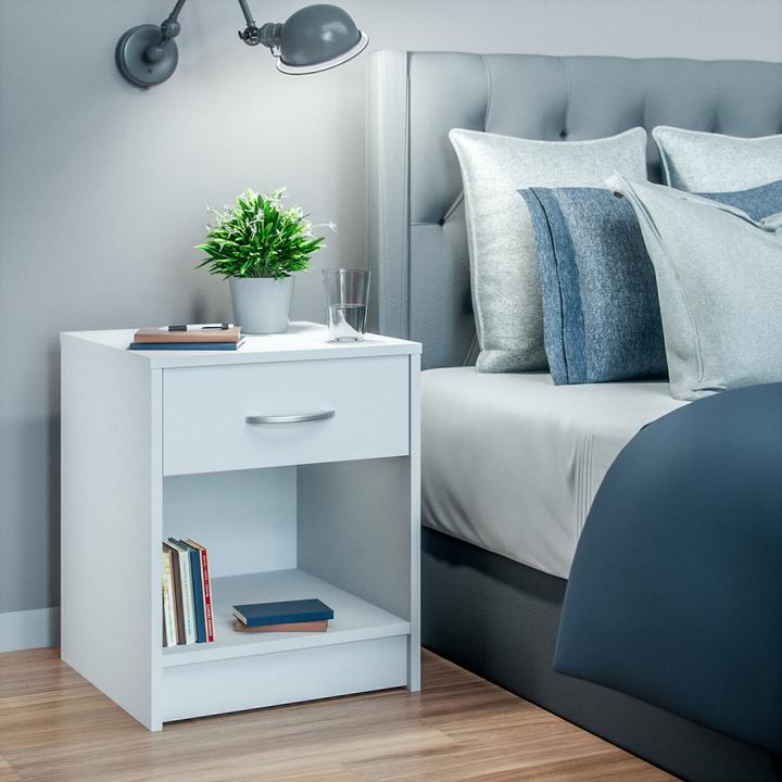 Actual product image Casaria Nightstand (50 x 40 x 35 cm)