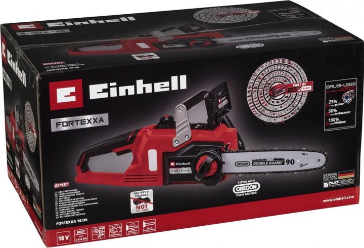 Productafbeelding Einhell 18 V accu kettingzaag FORTEXXA 18/30 Power X-Change (Accu kettingzaag)