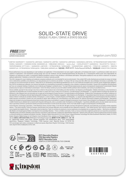 Image du produit Kingston NV3 (4000 Go, M.2 2280)