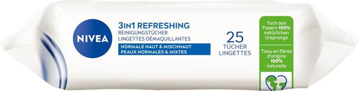 Image du produit NIVEA Lingettes nettoyantes 3en1 Rafraîchissantes Multipack 6 x 25 pièces (Chiffons de nettoyage)