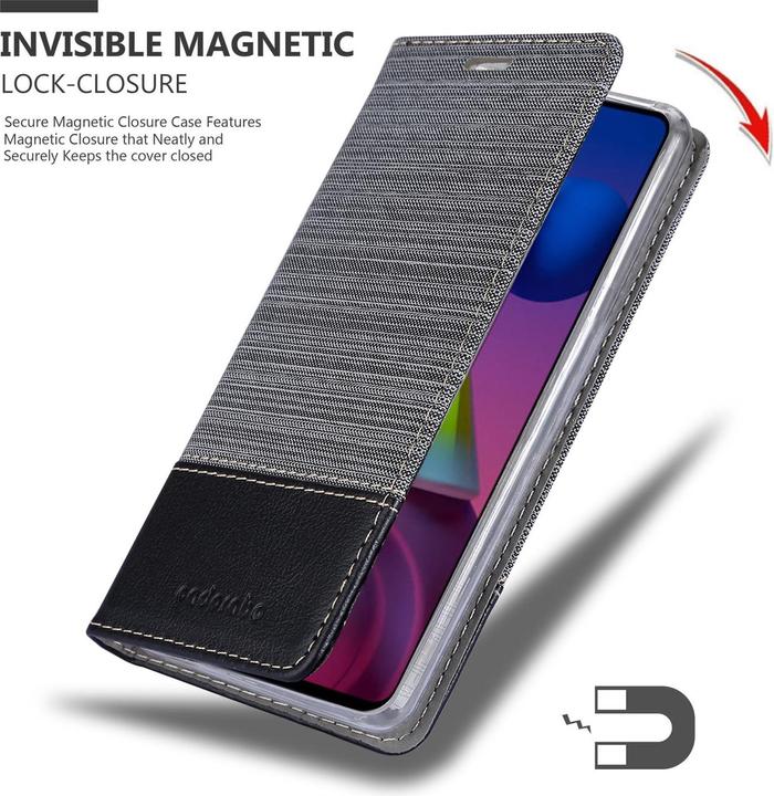 Image du produit Cadorabo Couverture look jeans Book (Samsung Galaxy M51)