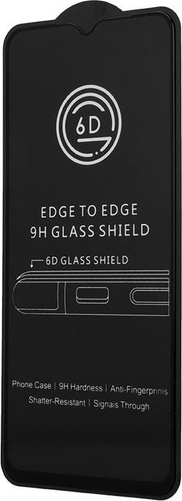 Actual product image OEM Tempered glass 6D for Samsung Galaxy A34 5G black frame (Display, Galaxy A34 5G)