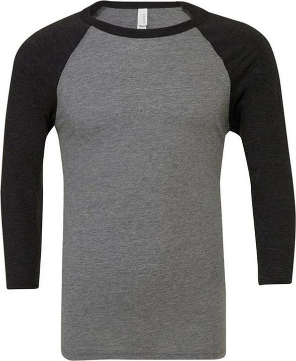 Bella Canvas TShirt Baseball 34 Ärmel (L)