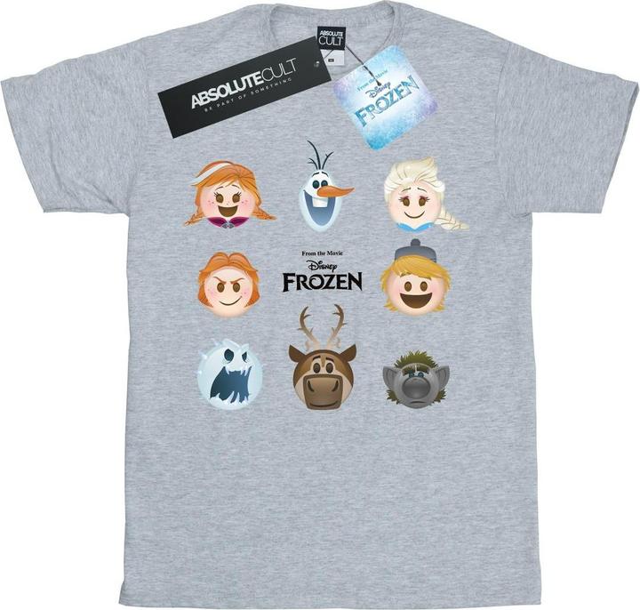 Immagine prodotto Disney Frozen Heads Maglietta Ragazze (152, 158)