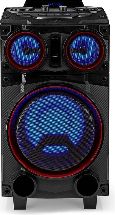 Actual product image Nedis Bluetooth® party speaker | max. battery life: 6.5 hrs | 120 W | carrying handle | party (6.50 h, Battery operated)
