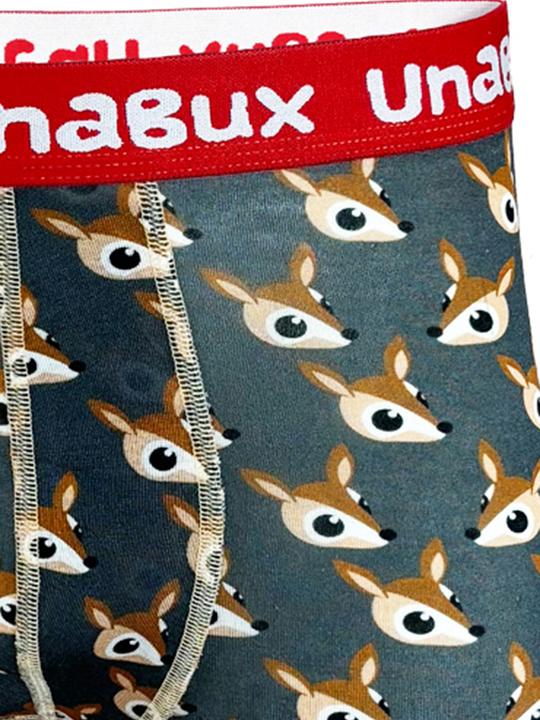 Produktbild Unabux Boxer BLACK WHITE RABBIT (XL, Einzelpack)
