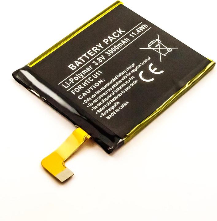 Produktbild AGI 114699 - Batterie/Akku - HTC - U11 - Schwarz - Weiss - Lithium-Ion (Li-Ion) - 250