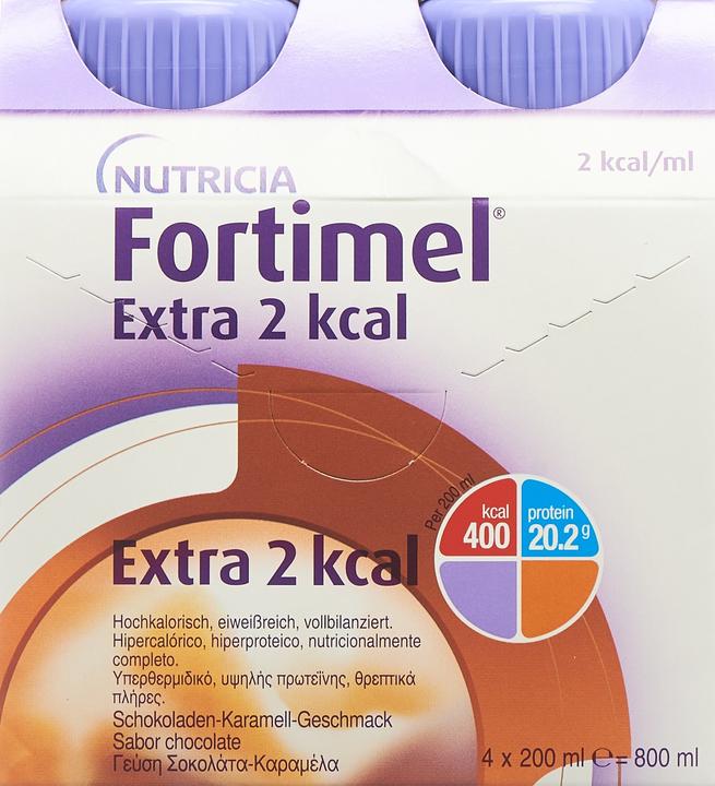 Image du produit Fortimel Protéine 2Kcal chocolat-caramel (Caramel, Chocolat, 4 x)