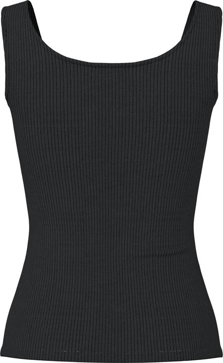 Actual product image Pieces Ribbed cotton top (XS)