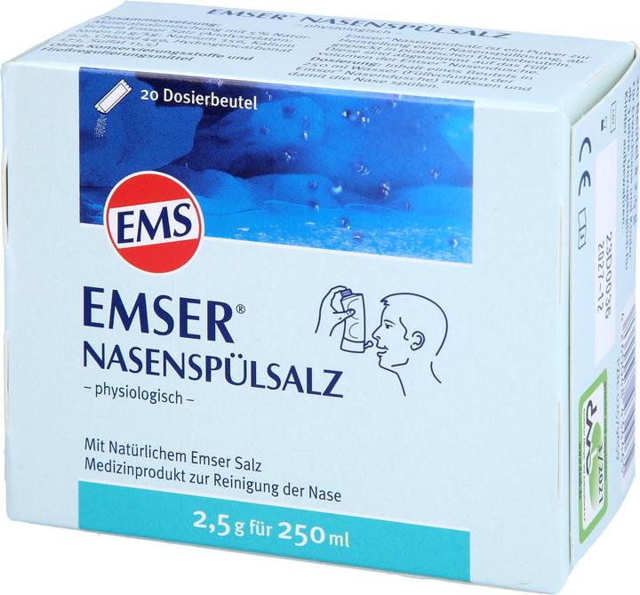 Actual product image Emser Nasal rinsing salt (20 Piece)