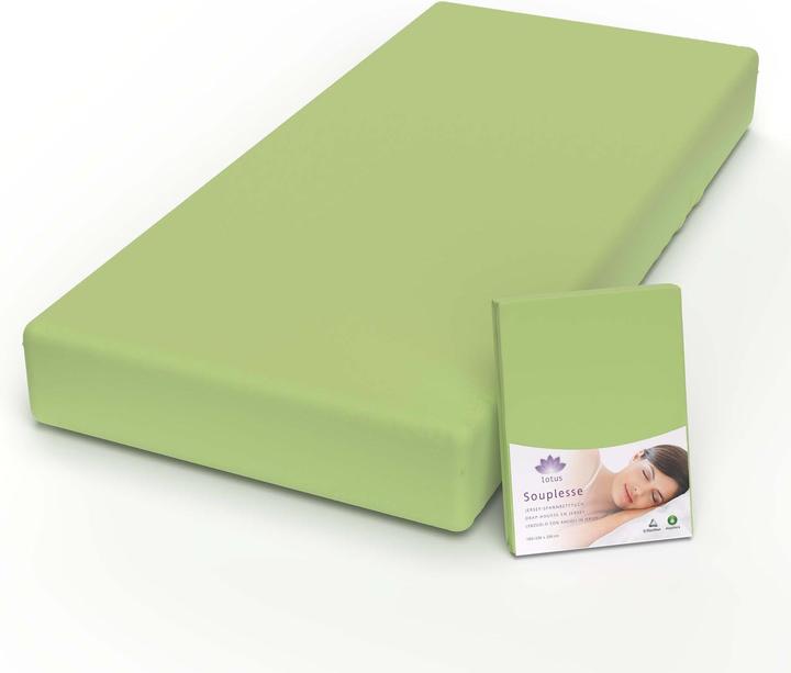 Actual product image Lotus Bettwaren Jersey fitted sheet Souplesse (160 x 200 cm, 140 x 200 cm)